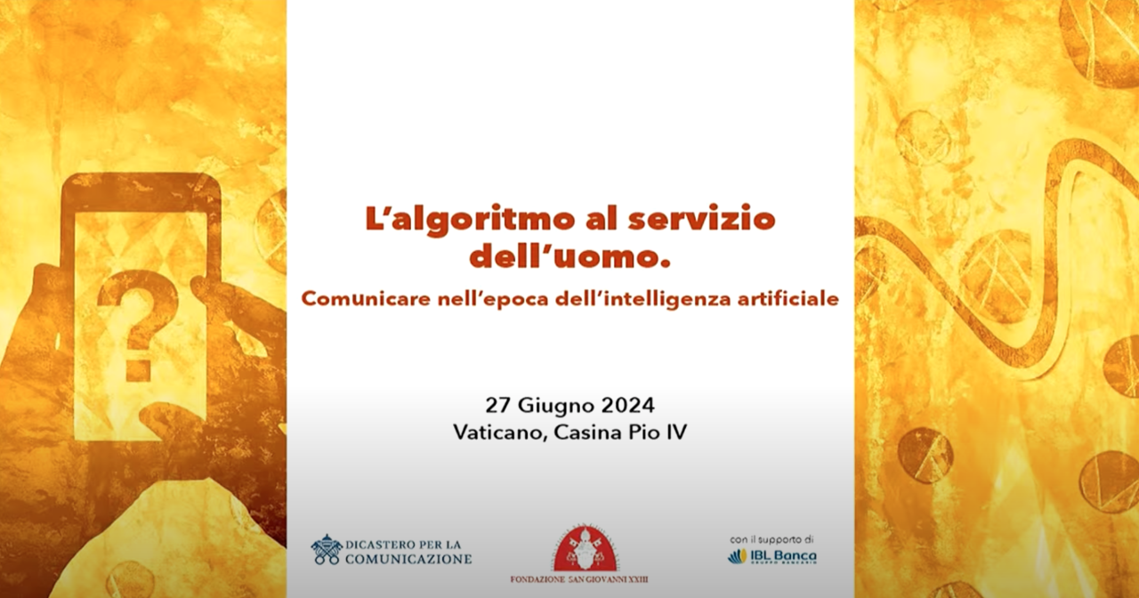 The algorithm at the service of humankind
