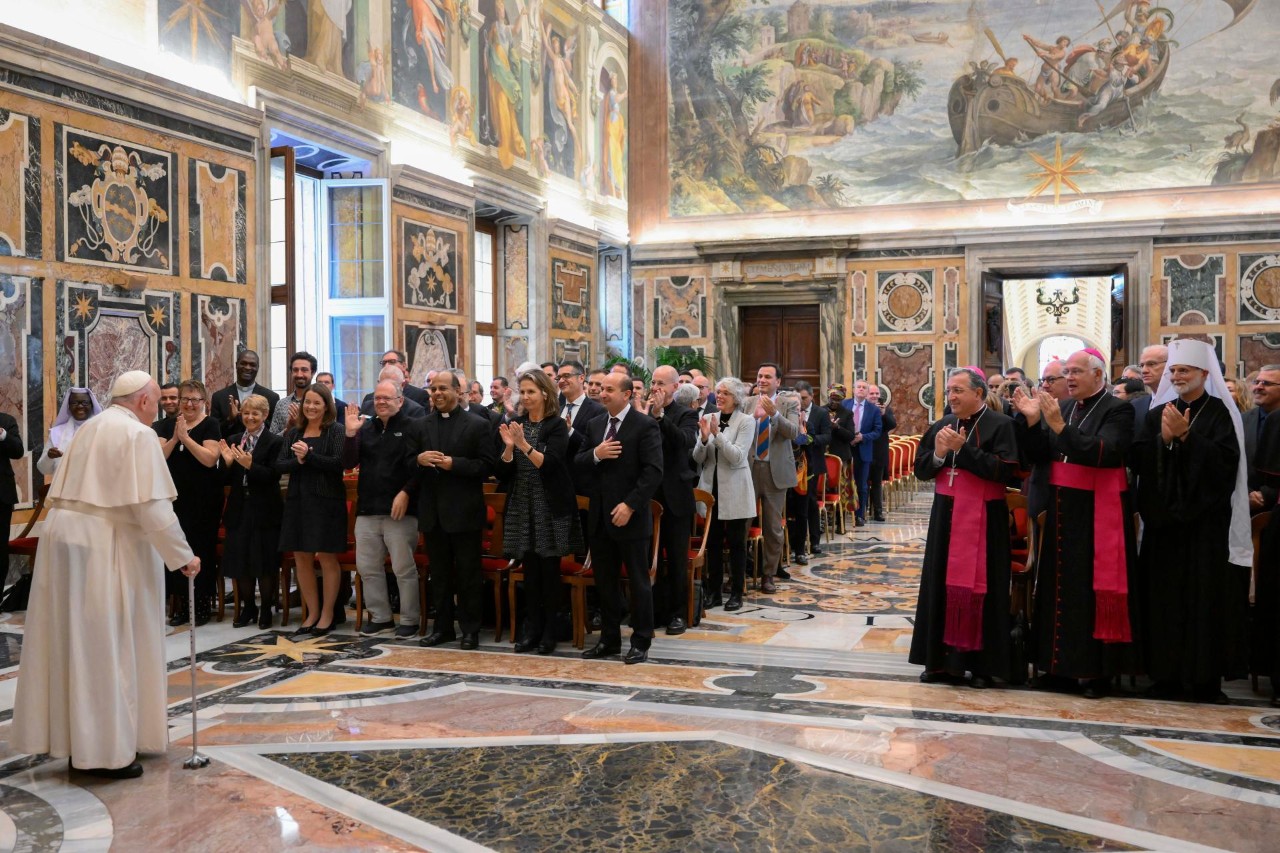 2022.11.12 Dipendenti, e Partecipanti all'Assemblea Plenaria, del Dicastero per la Comunicazione