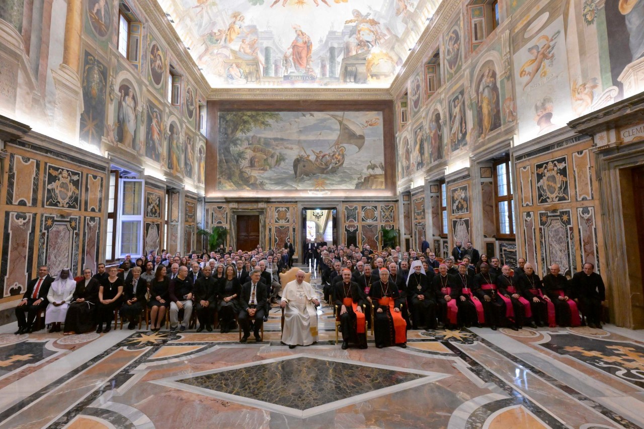2022.11.12 Dipendenti, e Partecipanti all'Assemblea Plenaria, del Dicastero per la Comunicazione