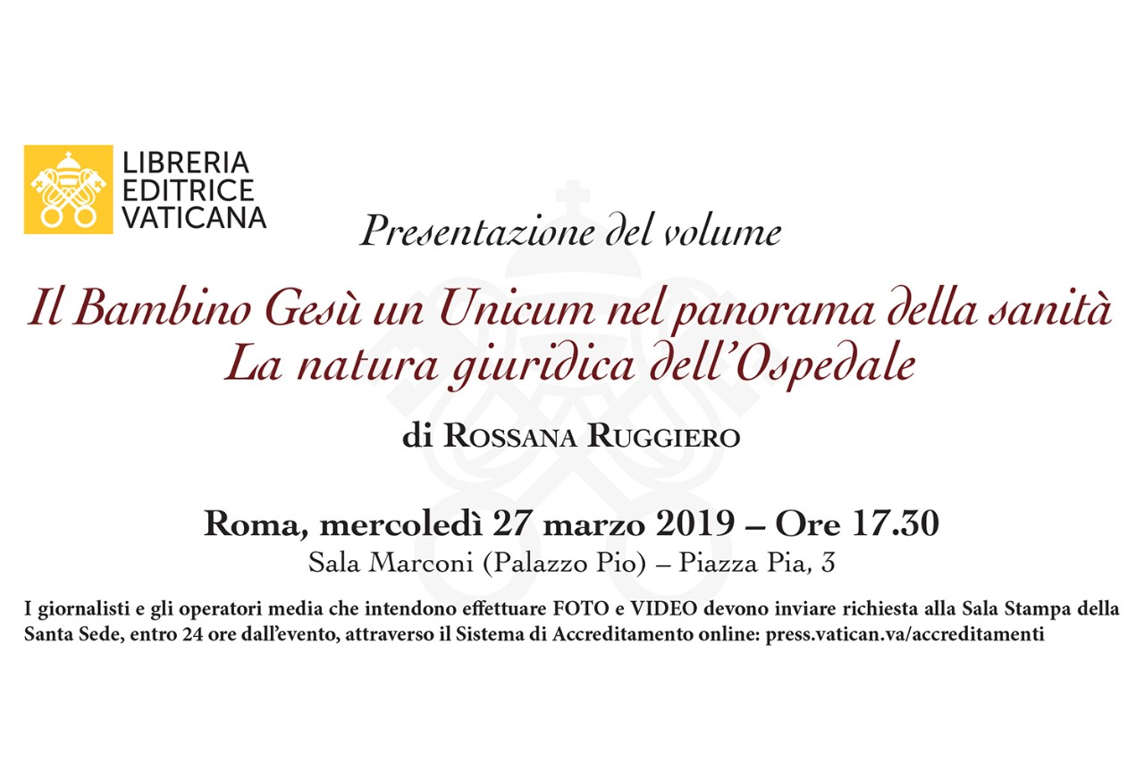 Il Bambino Gesù un Unicum nel panorama della sanità